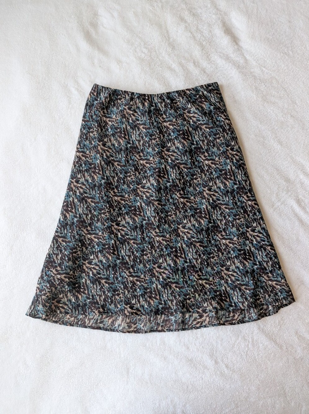 vintage George midi skirt